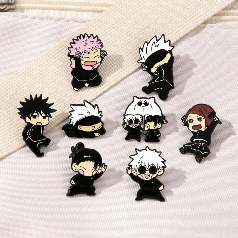 Embroidery Reddit - 8個セット アニメ イタドリ・ユウジ エナメルピンセット 漫画 ゴジョ・サトール