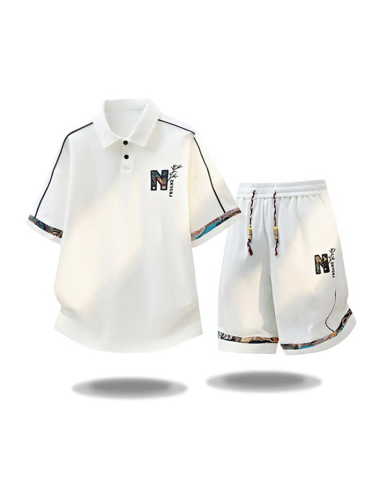 新しい夏のファッショントレンディなアウトドアスポーツ半袖Tシ - Embroidery Men Shirt のレビューと価格
