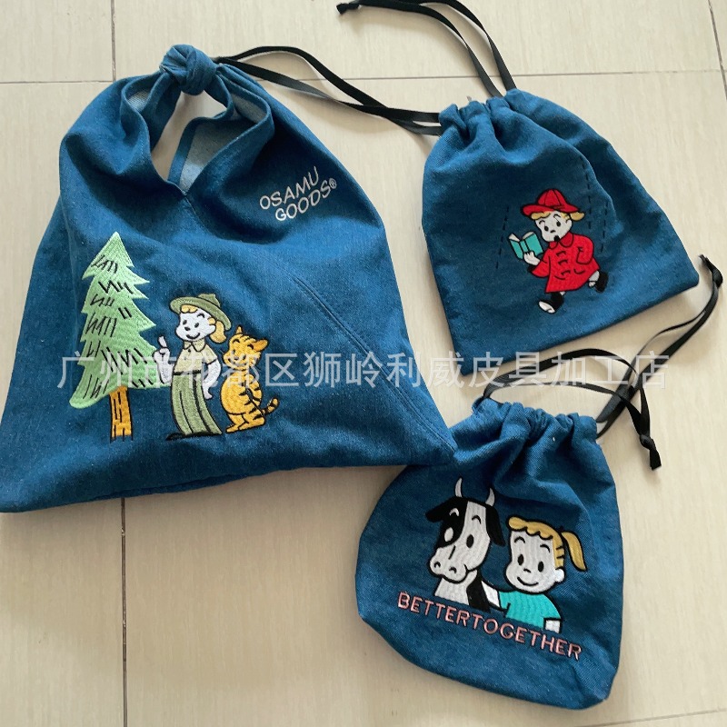 ホット OSAMU グッズシリーズファッション刺繍ハンドバッ - Embroidery Gift のレビューと価格