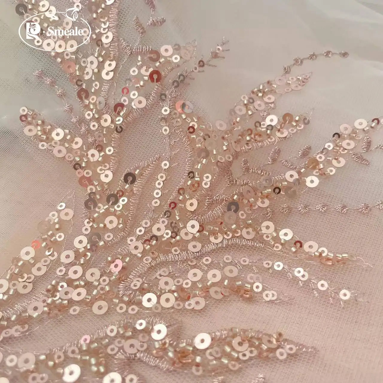 5ペア-2ペア。ローズゴールドのスパンコールチューブビーズ刺 - Embroidery Youtube のレビューと価格