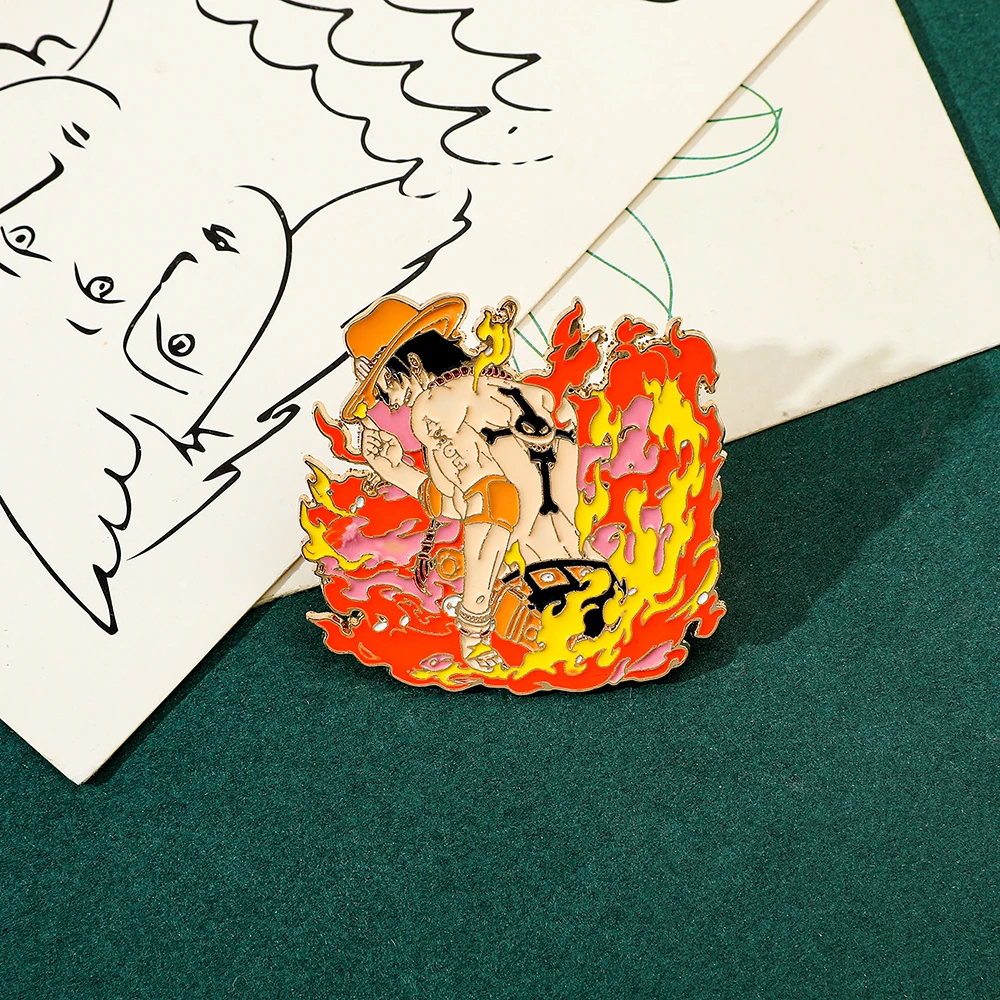 1 Pc クラシックアニメブローチ人格エースキャラクターエナ - Embroidery Reddit のレビューと価格