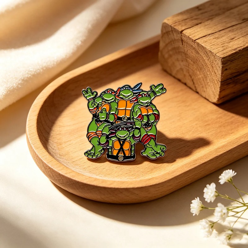 アニメ「ティーンエイジ・ミュータント・ニンジャ・タートルズ」 - Embroidery Fish のレビューと価格