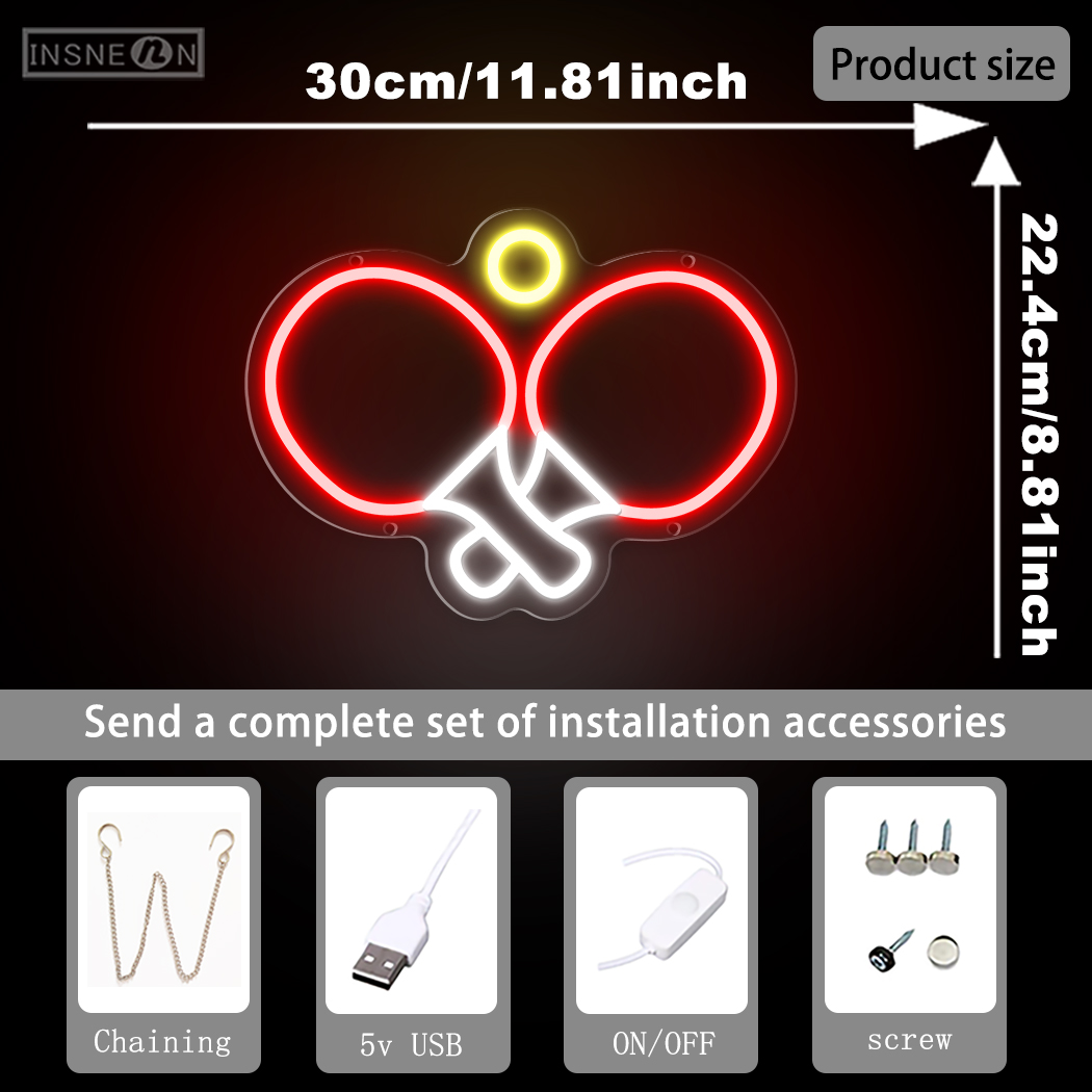 LED卓球看板,スタジアム,ジム,卓球クラブ,ユースルーム, - Embroidery Studio のレビューと価格