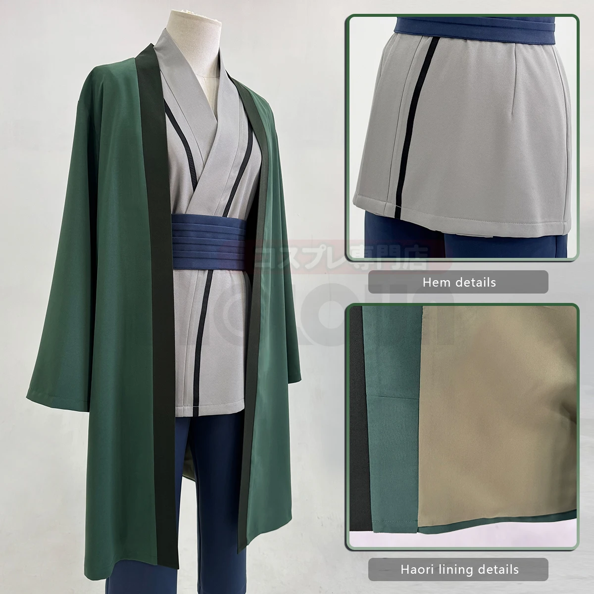 2025 HOLOUN アニメ綱手コスプレ衣装刺繍羽織トップ - Embroidery Gift のレビューと価格