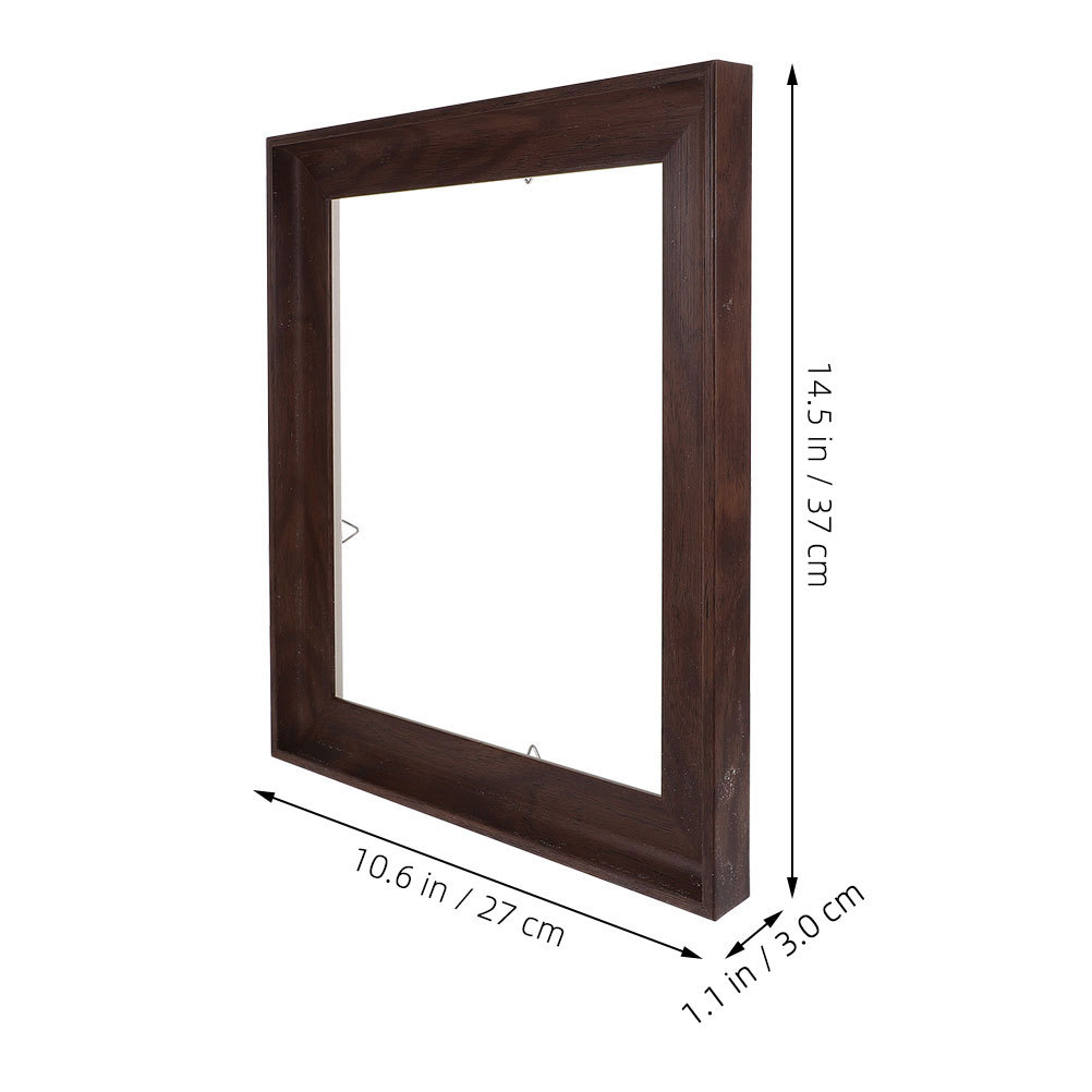 リビングルーム、寝室の壁掛けアートディスプレイ用の木製キャン - Frame Display Wood のレビューと価格