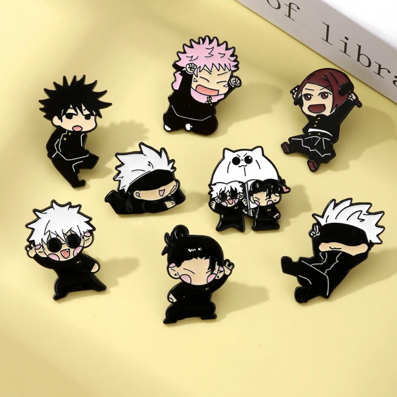 8個セット アニメ イタドリ・ユウジ エナメルピンセット 漫 - Embroidery Reddit のレビューと価格