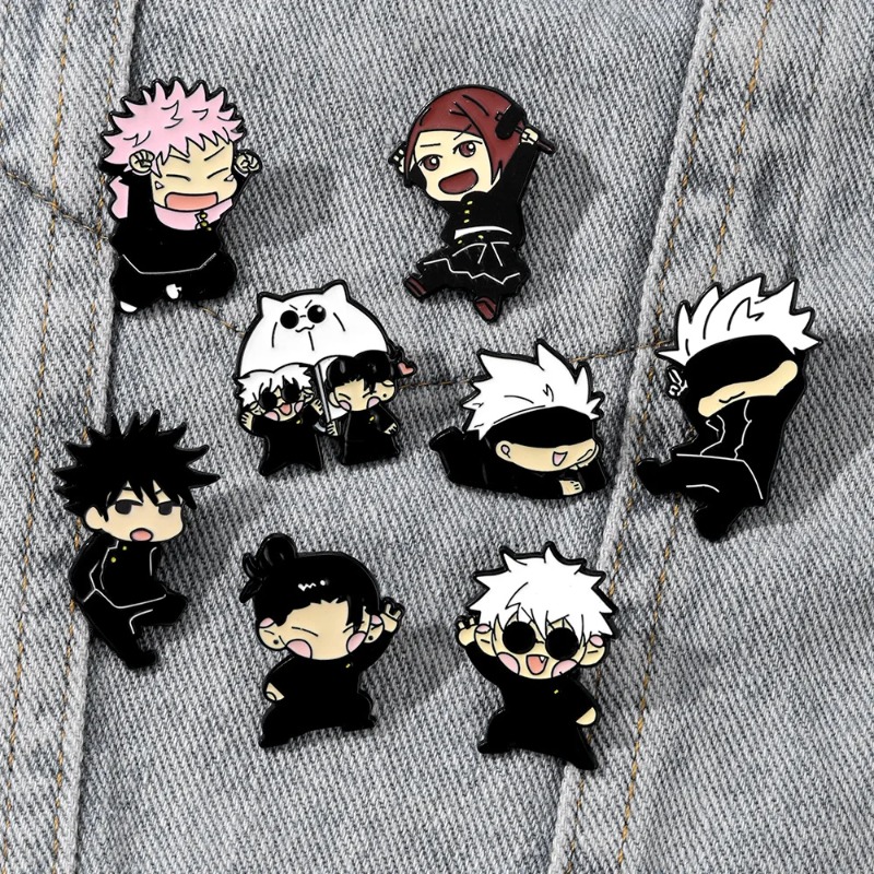 8個セット アニメ イタドリ・ユウジ エナメルピンセット 漫 - Embroidery Reddit のレビューと価格
