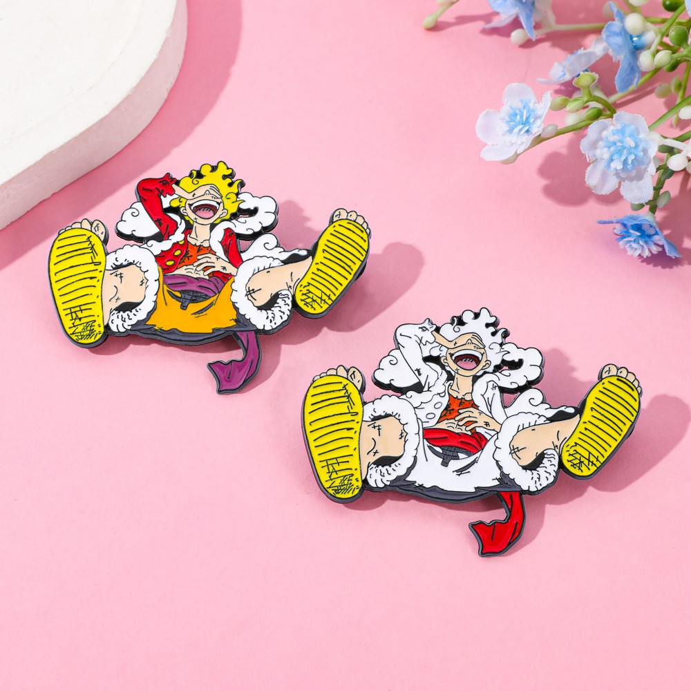 2 個アニメ派生品ブローチ絶妙なハンサムルフィエナメルピン金 - Embroidery Reddit のレビューと価格