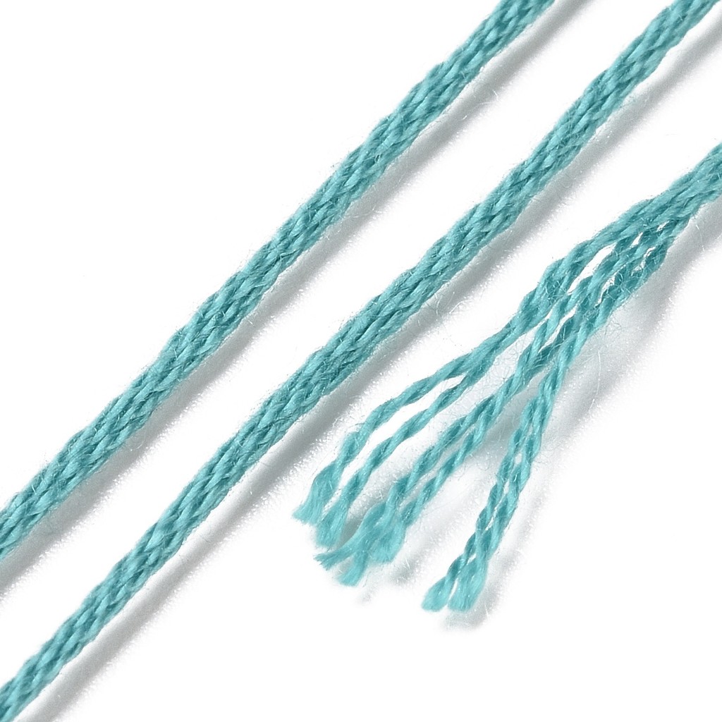 1セット8かせ0.5mm 6プライポリエステル刺繍糸クロスス - Embroidery Stitches のレビューと価格